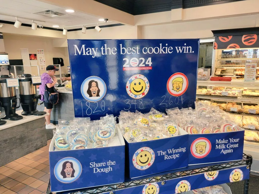 美大选章鱼哥!摇摆州「饼干民调」出炉