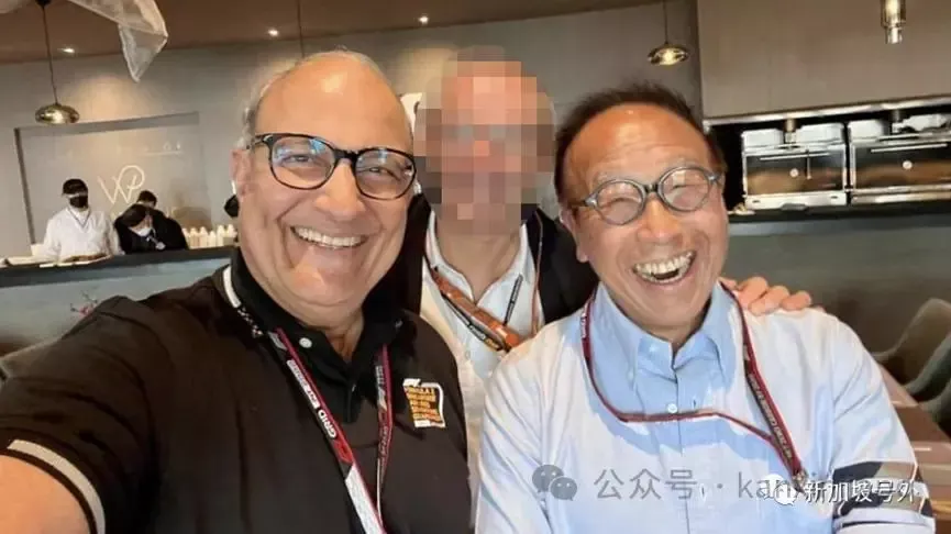 (左:易华仁,右:王明星。图源:易华仁脸书)