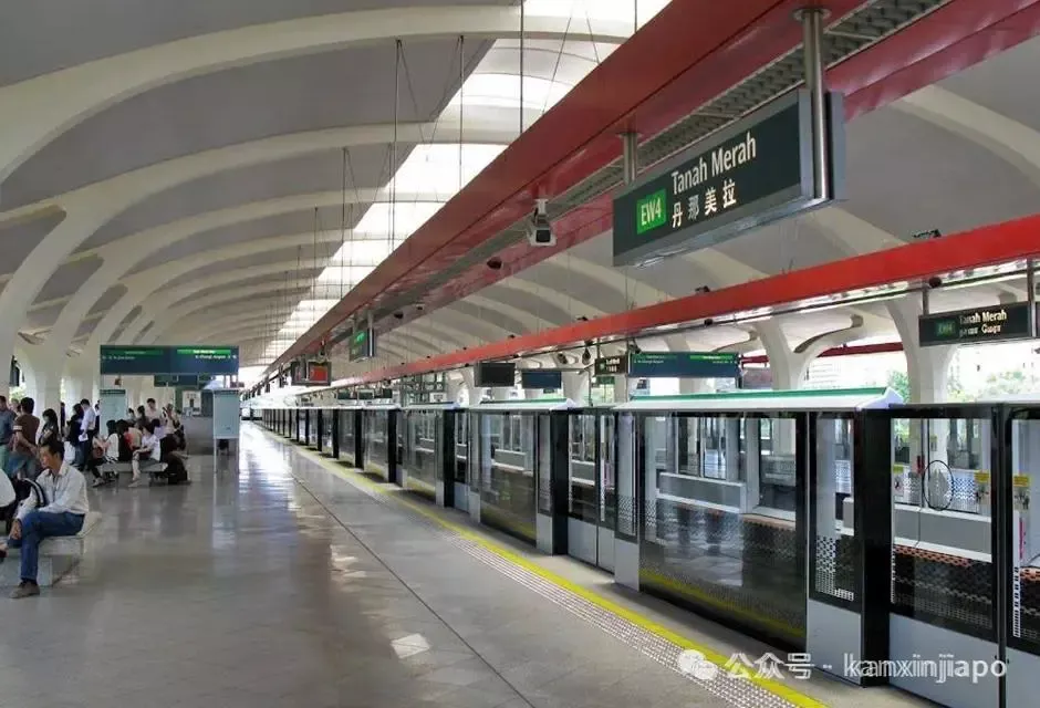 (丹那美拉地铁站。图源:SMRT)