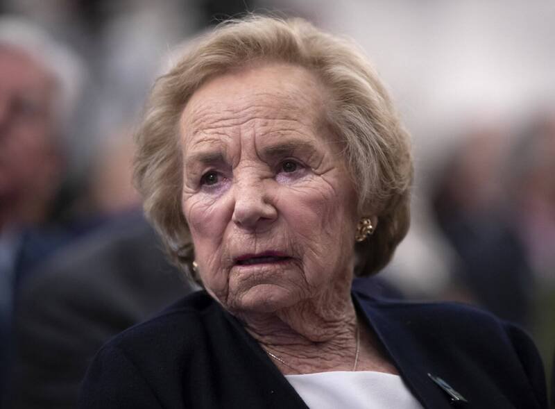 美国甘迺迪家族的大家长艾赛尔(Ethel Kennedy),传出中风住院。(美联社) 美国甘迺迪家族的大家长艾赛尔(Ethel Kennedy),传出中风住院。(美联社)