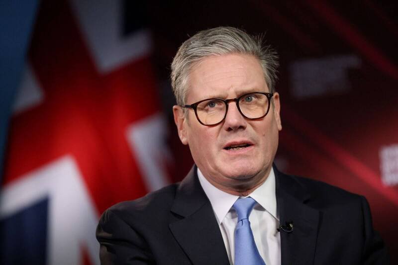 英国首相施凯尔透过发言人表达立场。(彭博) 英国首相施凯尔透过发言人表达立场。(彭博)