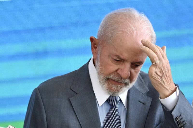 巴西总统鲁拉(Luiz Inacio Lula da Silva)。(法新社) 巴西总统鲁拉(Luiz Inacio Lula da Silva)。(法新社)