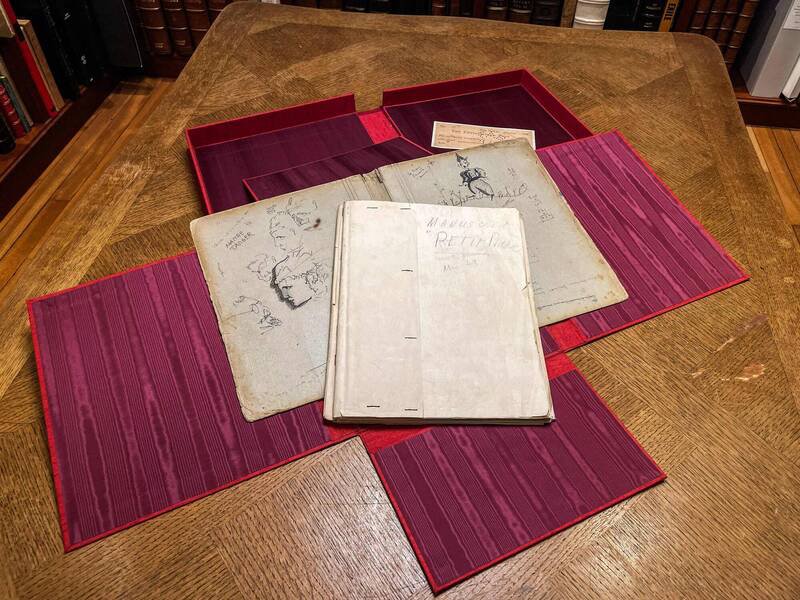 世界文学名著《小王子》法文原稿,将以125万美元(约新台币4000万元)出售。(路透) 世界文学名著《小王子》法文原稿,将以125万美元(约新台币4000万元)出售。(路透)