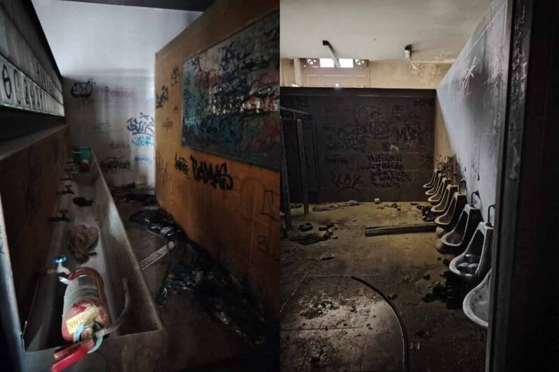 智利首都圣地牙哥一间学校的厕所,在当地时间23日发生汽油弹爆炸事件。(图撷取自@croniosv 社群平台「X」)
智利首都圣地牙哥一间学校的厕所,在当地时间23日发生汽油弹爆炸事件。(图撷取自@croniosv 社群平台「X」)