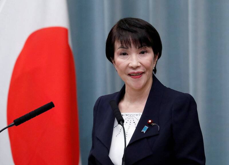 日本前经济安保大臣高市早苗。(路透档案照) 日本前经济安保大臣高市早苗。(路透档案照)