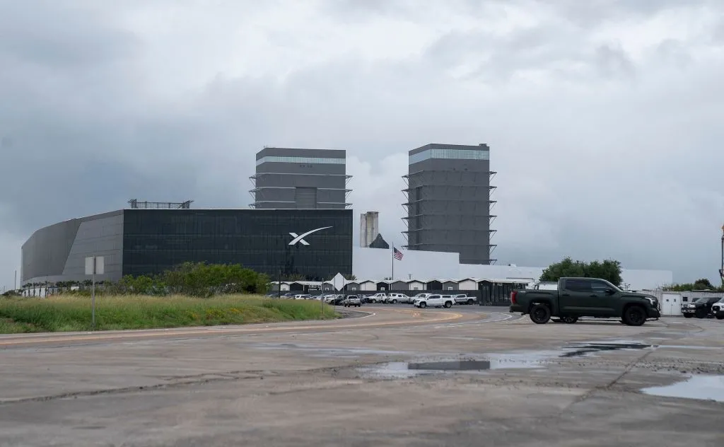 当地时间2025年5月3日，美国得克萨斯州，SpaceX的设施。 视觉中国 图