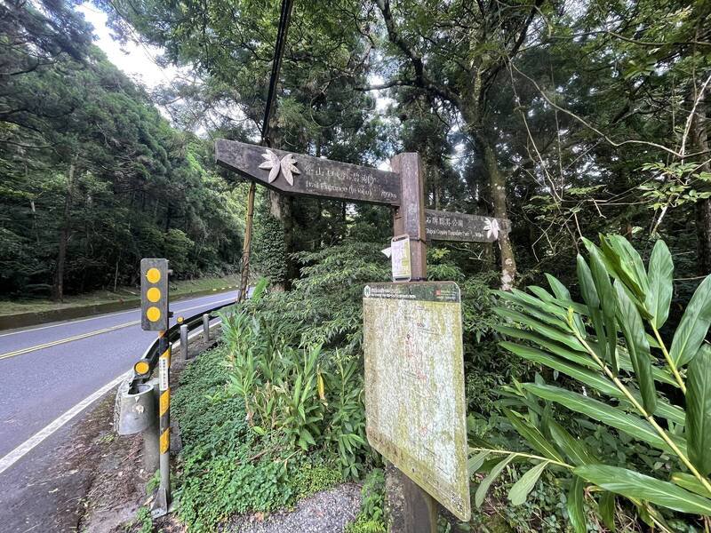 3名妇人相约在新北坪林北宜兰古道登山,突然遭到蜂群攻击。(记者陆运锋翻摄) 3名妇人相约在新北坪林北宜兰古道登山,突然遭到蜂群攻击。(记者陆运锋翻摄)