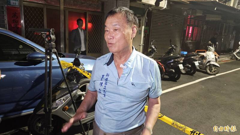 里长表示陈家人鲜少与邻里互动。(记者徐圣伦摄) 里长表示陈家人鲜少与邻里互动。(记者徐圣伦摄)