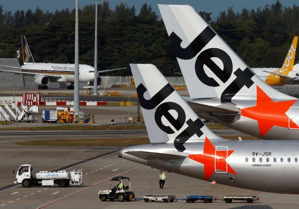 ▲▼ 廉价航空捷星亚洲航空（Jetstar Asia）将结束营业。 （图/路透）
