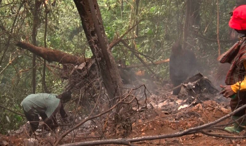 西非國家迦納一架軍用直升機，今日在阿散蒂（Ashanti）地區墜毀，機上包含國防部長、環境部長在內的8人全部罹難。（美聯社）