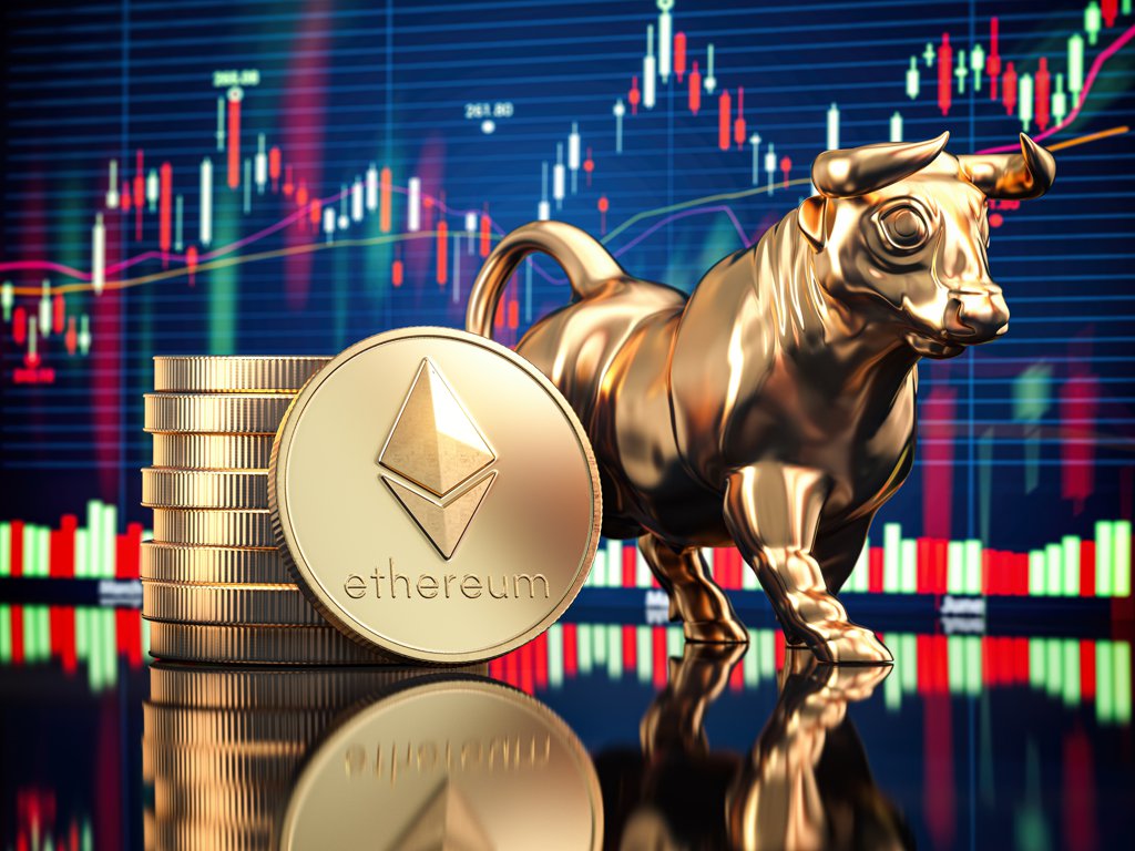 以太币自6月以来涨幅已达50%，突破历史高点在即。 （示意图：shutterstock／达志）