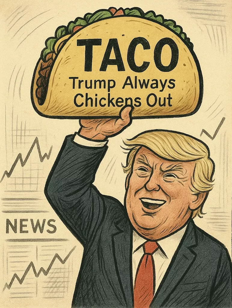 美股期货昨晚就开始大反弹 只因都信TACO会再上演