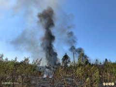 澎湖白沙镇海杂草火警 延烧8000平方公尺