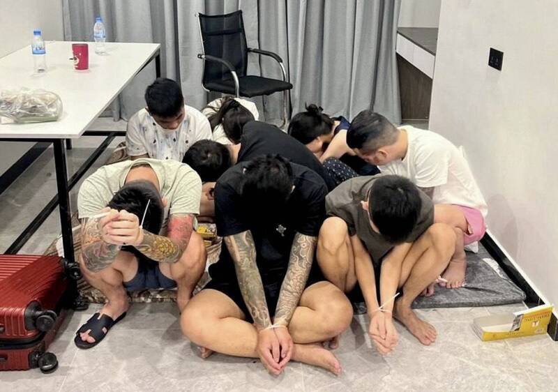 柬埔寨诈骗中心嫌犯,示意图,与新闻事件无关。(欧新社) 柬埔寨诈骗中心嫌犯,示意图,与新闻事件无关。(欧新社)