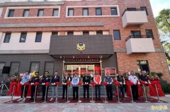 金宁分驻所新厅舍落成启用  陈福海：对警察弟兄按个赞