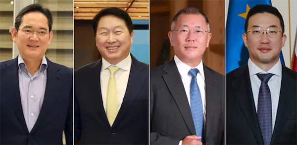 韩国四大财阀组团访美，外界猜测是要“直攻特朗普”