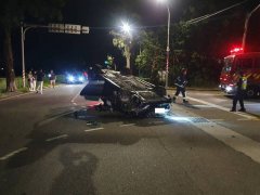 金门51岁男酒驾逆向连环撞还肇逃 1死2伤 湖警漏夜逮人送办
