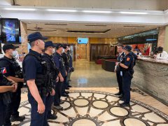 中坜警雷霆除暴路检查获111件刑案 逮捕110人包括1马籍车手