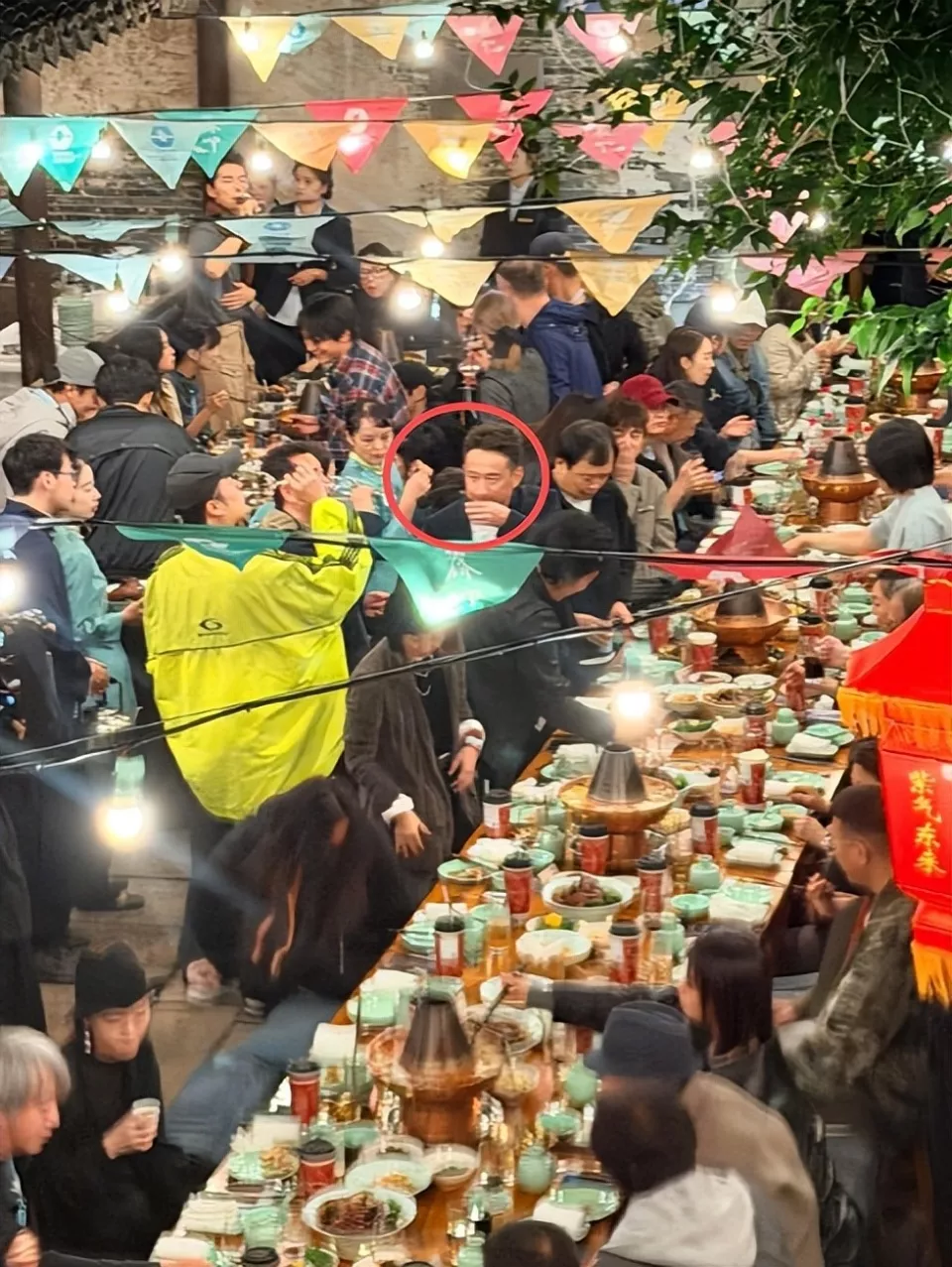 乌镇大佬聚会:刘欢满头银发,谭松韵嫩了,瘦下来的郝蕾惊艳