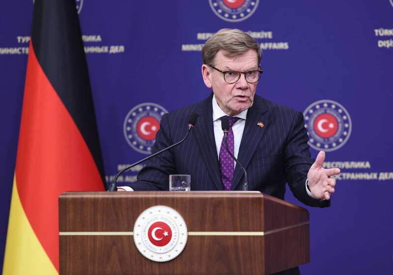 德国外交部长瓦德福将于26日访中,他宣称德国「一中政策不变,但政策内容由德国自行决定」。(美联社) 德国外交部长瓦德福将于26日访中,他宣称德国「一中政策不变,但政策内容由德国自行决定」。(美联社)