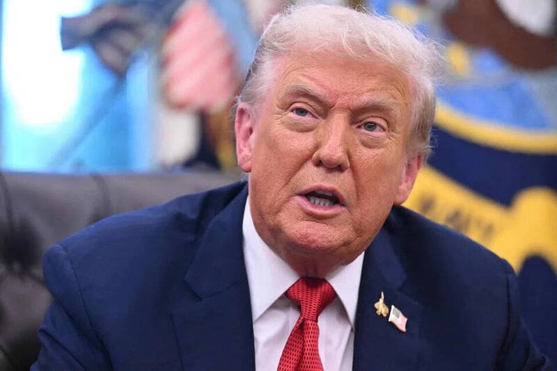 美国总统川普创办的社群平台「真实社群」，宣布将开放用户对选举、体育赛事等真实世界事件下注，以利用日益普及的博弈形式获利。（法新社资料照）