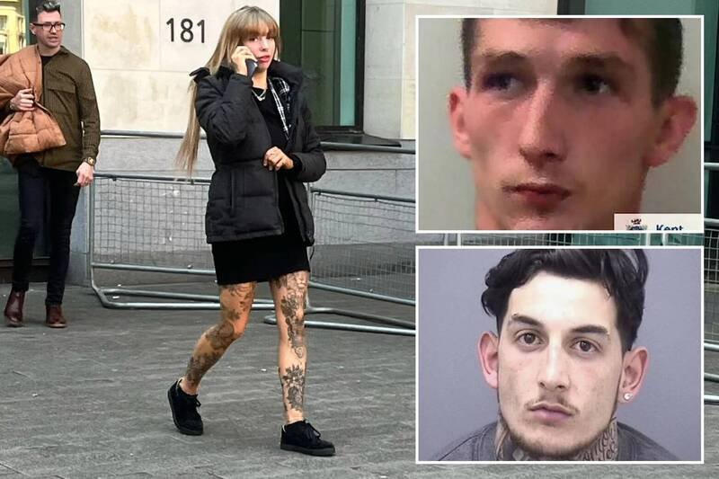 英国1名女狱警戴尔被控在狱中与2名服刑男囚发生关系。（图撷取自X帐号@WinstonAlfred8x）