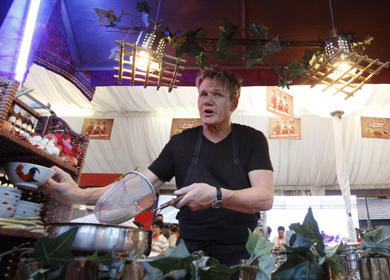 英国厨神戈登（Gordon Ramsay）。（路透社）