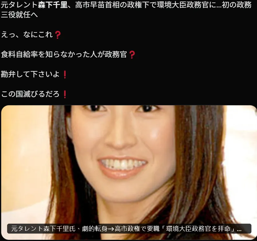 日本写真女星成内阁政务官,性感照片全网刷屏 日本写真女星成内阁政务官,性感照片全网刷屏