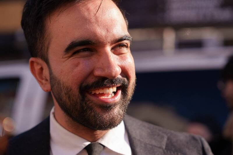 纽约市长选举民主党候选人曼达尼有望赢得市长大位，但也引来总统川普痛骂其为「共产党员」。（彭博社）