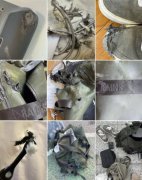 托运行李惨变碎片!旅客价值6万物品报销 全毁惨况曝光