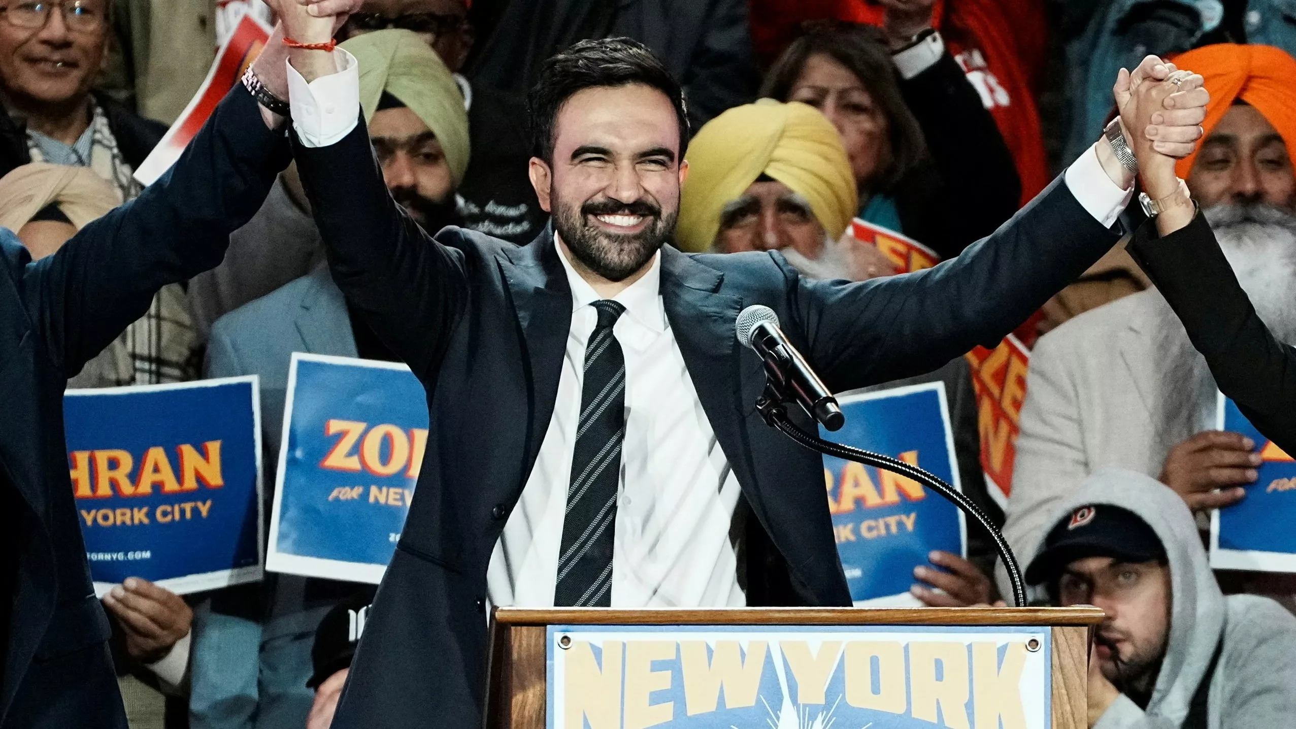 曼达尼当选纽约市长 成为纽约史上首位穆斯林市长
