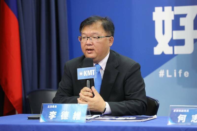 前立委李德维。（资料照）