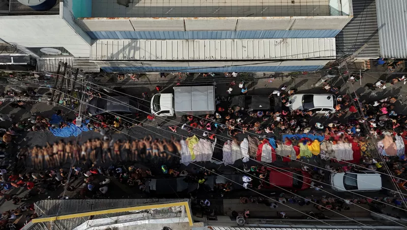 血腥扫毒！巴西上百具尸体躺满街 震撼空拍照曝光