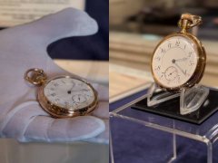 铁达尼号最昂贵遗物!相拥殉情夫妇「18K金怀表」将天价拍卖
