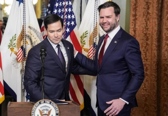 为争夺总统之位 和鲁比奥终将成为对手？万斯回应