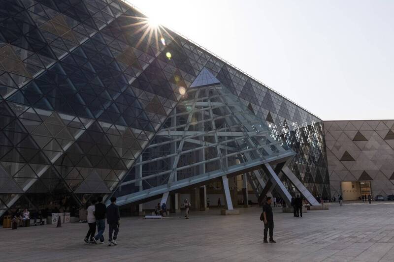 全球最大单一文明博物馆「大埃及博物馆」1日正式开幕。（彭博）