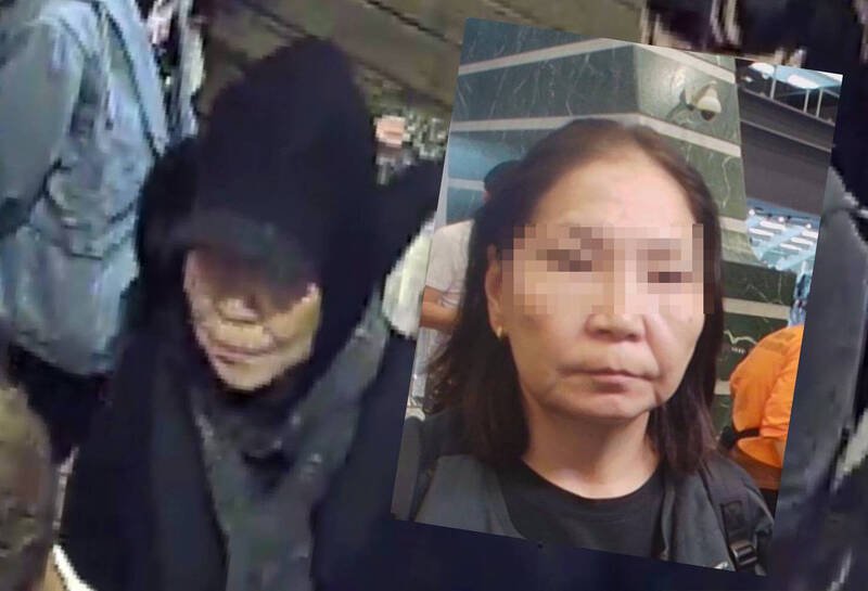 警方取得图雅等窃嫌照片，经比对后，确认在九份地区涉窃盗案。（记者吴升儒翻摄）