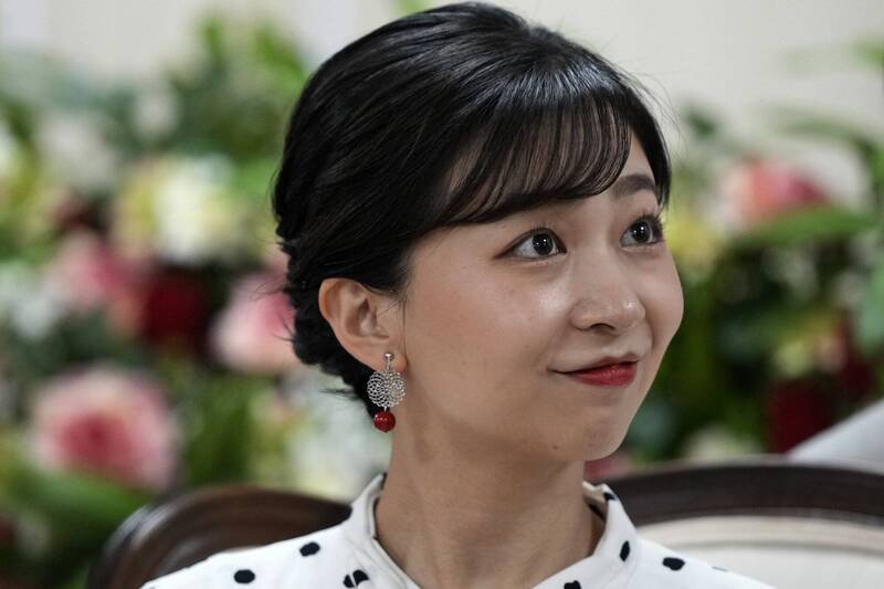 日本佳子公主感染武汉肺炎。（美联社）