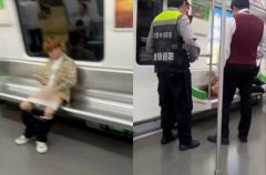 才有西装男月台拉屎！中国南宁地铁再传「牙签男」当众打手枪