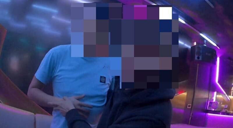 警询后依聚众斗殴等罪嫌送办。（警方提供）