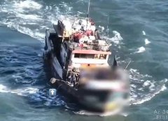 海巡科技监控 马祖近岸海域查获渔船违规使用章鱼笼