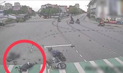 上班途中遇死劫！宜兰50岁妇人遭闯红灯骑士高速撞飞