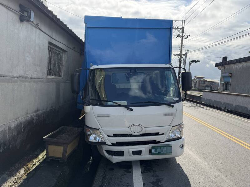 事故现场。（图由警方提供）