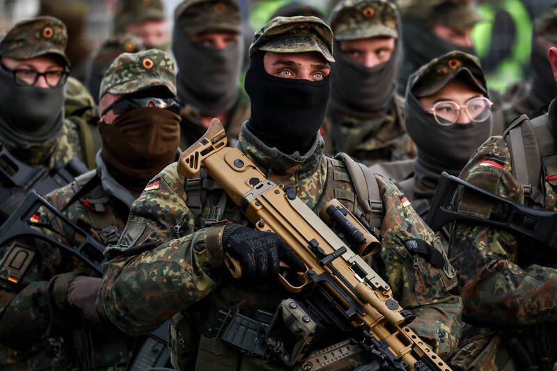 德军部队9月参与演习。（欧新社档案照）