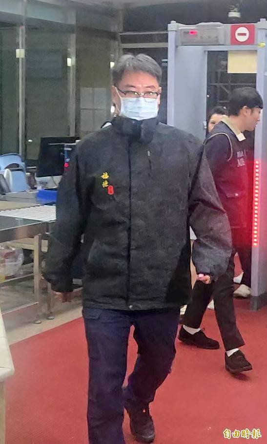 信义分局福德派出所副所长古志铭。（记者王定传摄）