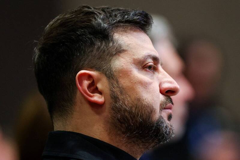 乌克兰总统泽伦斯基。（路透档案照）