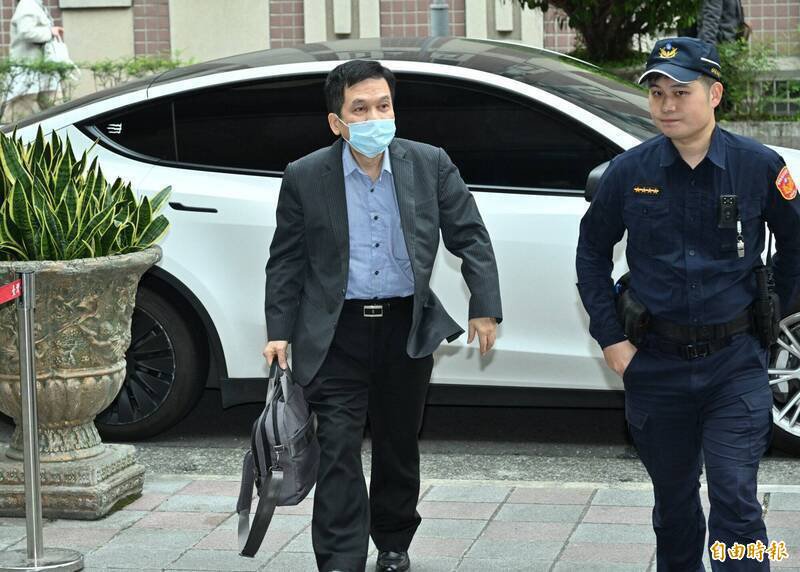 京华城弊案辩论，前北市都发局长黄景茂出庭。（记者田裕华摄）