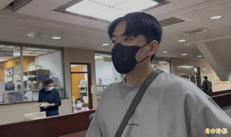 戴瑞宁今到台北地院开庭，改口全盘认罪。（记者张文川摄）