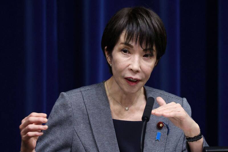 日首相高市早苗。（路透）

