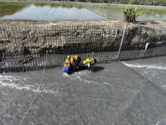 彰化八堡圳再传溺水 8旬翁落水送医不治